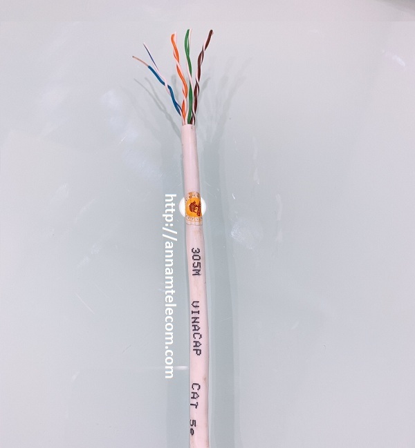 Cáp mạng Lan Cat5e vinacap