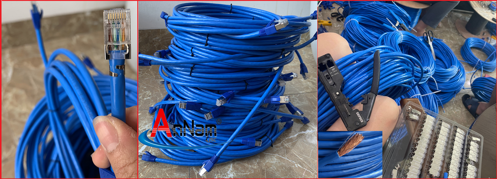 Kìm bấm Cat6A/ Cat7 chuyên dụng RJ11-RJ12-RJ45 hãng SHIPUCO