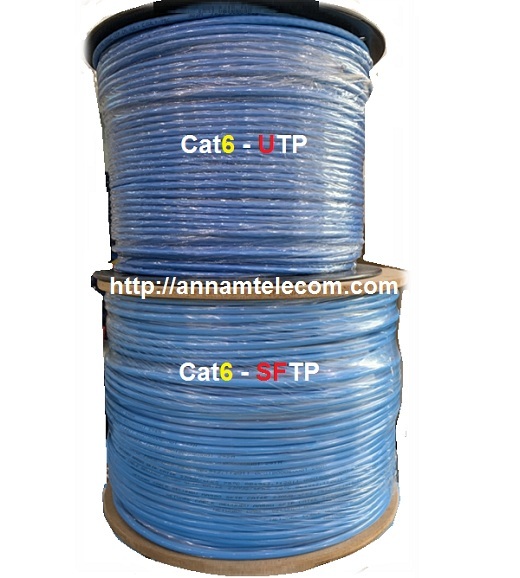 Cáp mạng Cat6 sftp đồng bọc đồng chính hãng