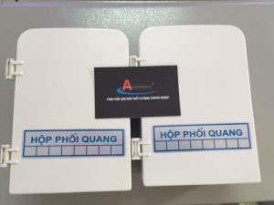 Hộp phối quang ODF 8Fo ngoài trời vỏ nhựa đầy đủ phụ kiện