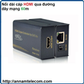 Bộ khuếch đại tín hiệu HDMI 60m - HDMI Extender EKL-HE60. Nối dài cáp HDMI qua đường dây mạng