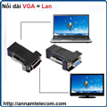 Bộ VGA extender 40m, bộ kéo dài VGA bằng cáp mạng LAN