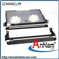 Hộp cáp quang CommScope 760241654 Hộp 19 inch 48 cổng LC ports om3/om4, multimode, black- ODF