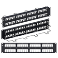 Module Panel Cat6A, STP, CPP-SDDM-SL-2U-48 port 60237047