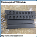 Thanh nguồn PDU 8 cổng chuẩn C13 lắp tủ rack ORT-C1310-8-AV chính hãng