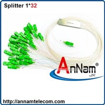 Bộ chia quang Splitter 1*32 PLC, Mini, 0.9 SC/APC, SC/UPC 1,5m-2m