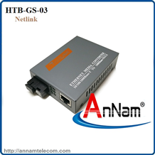Bộ chuyển đổi 2 sợi Converter quang điện Netlink HTB-GS-03 loại 10/100/1000