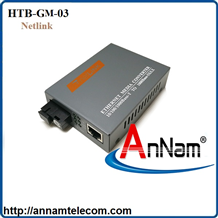 Bộ chuyển đổi Converter quang điện NETLINK HTB-GM-03 dùng cho dây Multy mode