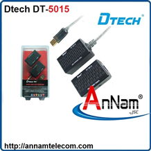 Bộ khuyếch đại USB qua Lan 60M - Dtech DT-5015