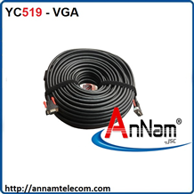 Cáp VGA 60m 3C + 9 Chĩnh Hãng UNITEK YC519