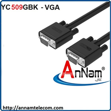 Cáp VGA LCD 3C+6 (25m) Unitek (Y-C 509GBK)