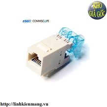 Commscope Netconnect Category 5E Modular Jack, Unshielded, RJ45, SL, T568A- Ổ mạng cat5 1-1375191-1