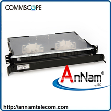 Hộp cáp quang CommScope 760241652 Hộp 19 inch 12 cổng LC ports om3/om4, multimode, black- ODF